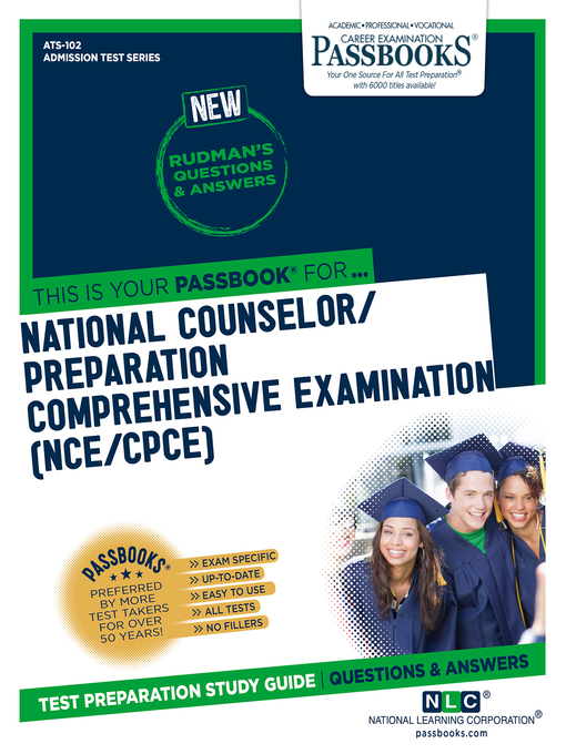 Title details for NATIONAL COUNSELOR EXAMINATION (NCE) by National Learning Corporation - Wait list